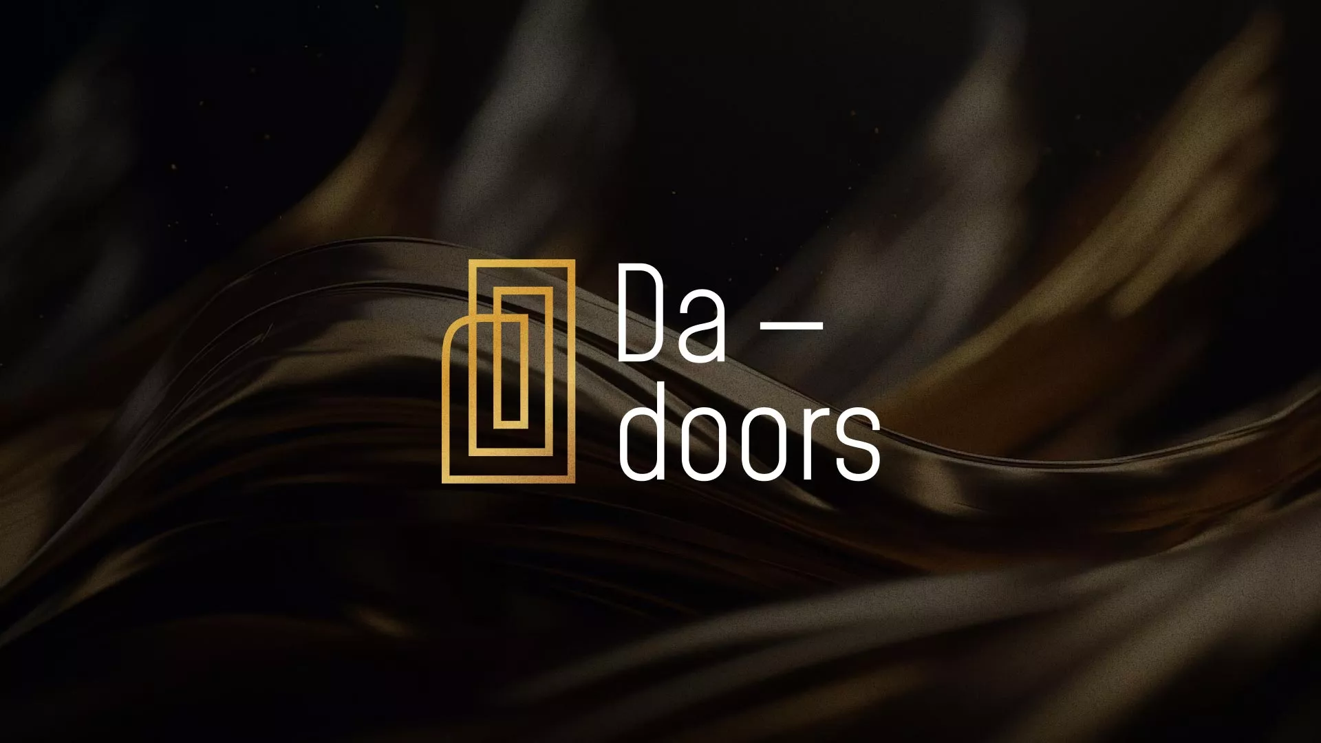 Разработка логотипа для компании «DA-DOORS» в Брянске